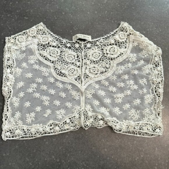 Abercrombie & Fitch women’s Crochet Crop Top - Picture 4 of 6
